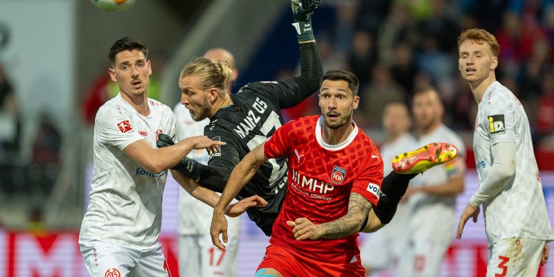 Kết quả đối đầu gần đây của Mainz 05 vs Heidenheim